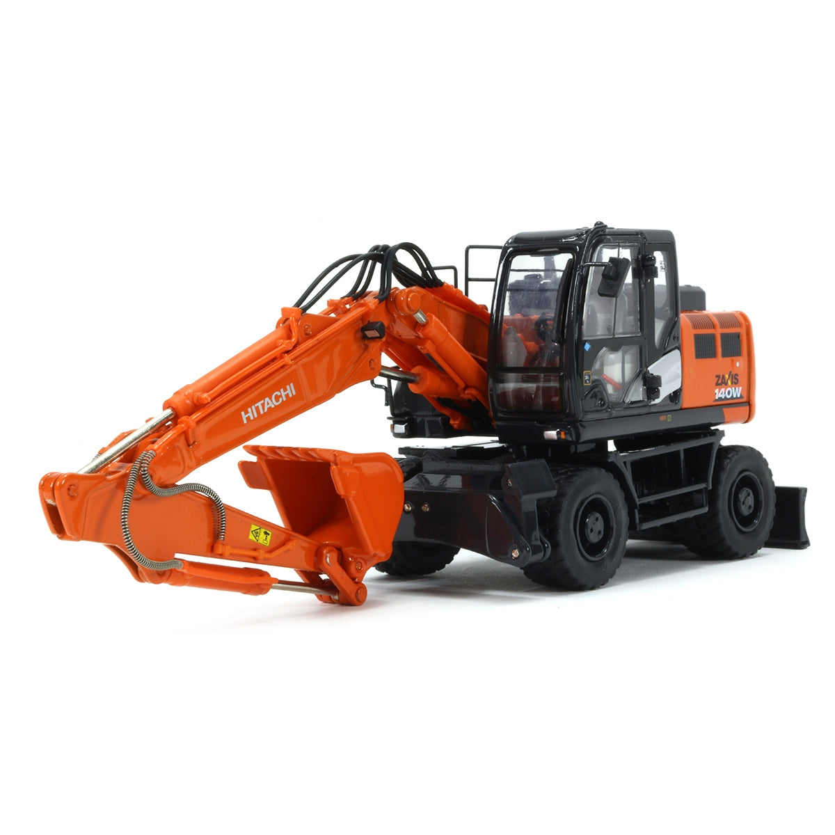 Scale ZX140W-6 Hydraulic wheeled excavator