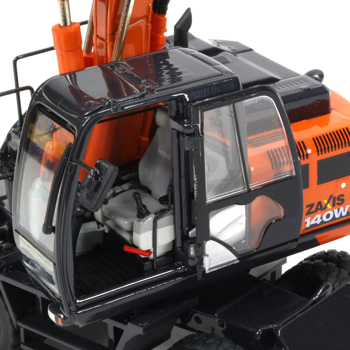 Scale ZX140W-6 Hydraulic wheeled excavator