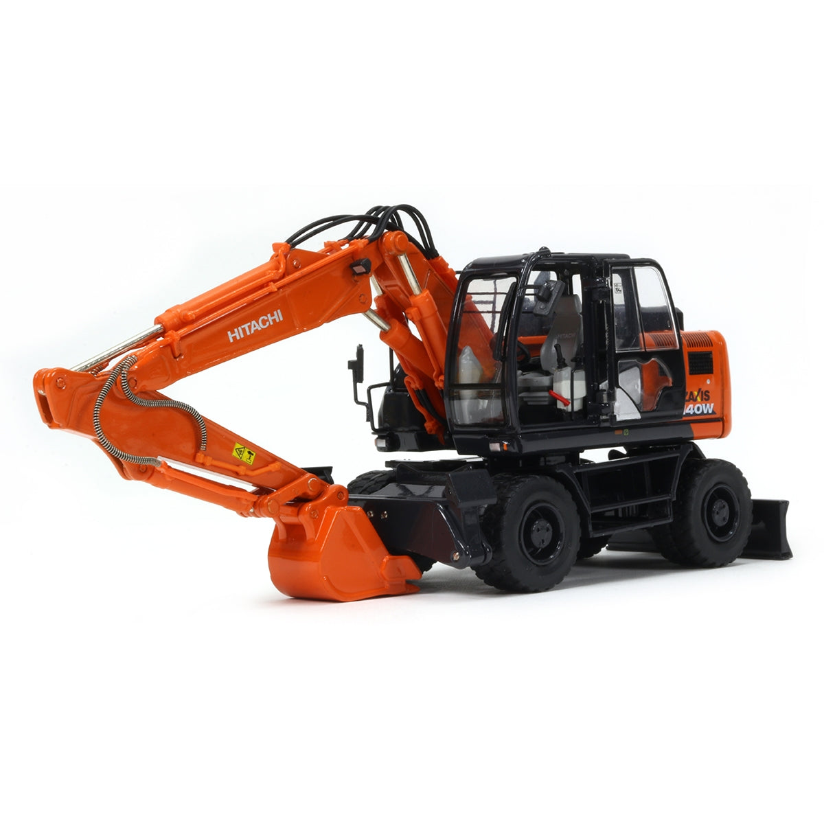 Scale ZX140W-6 Hydraulic wheeled excavator