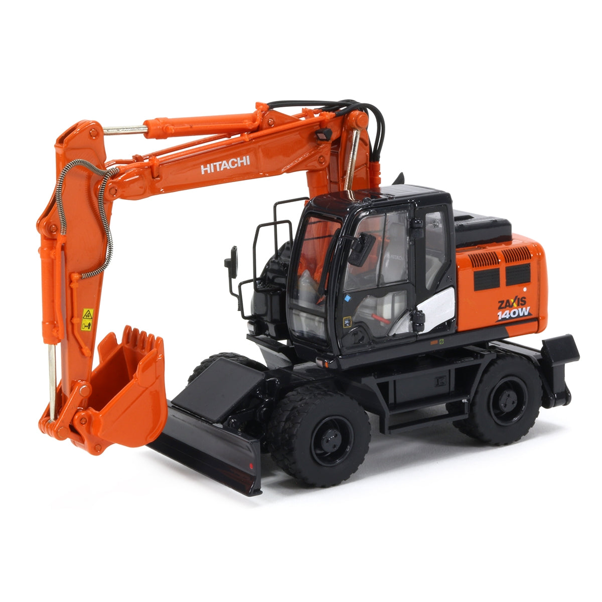 Scale ZX140W-6 Hydraulic wheeled excavator