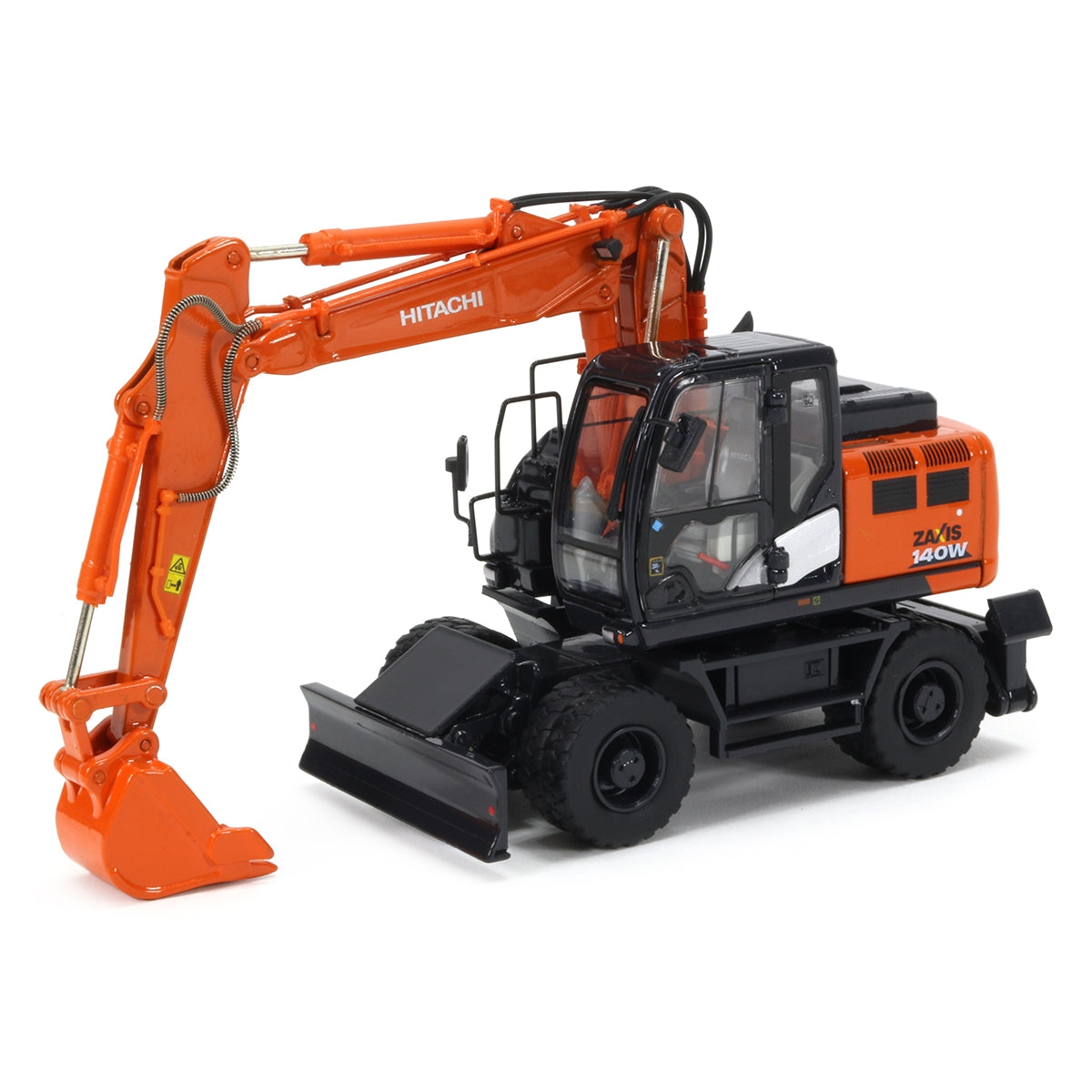 Scale ZX140W-6 Hydraulic wheeled excavator